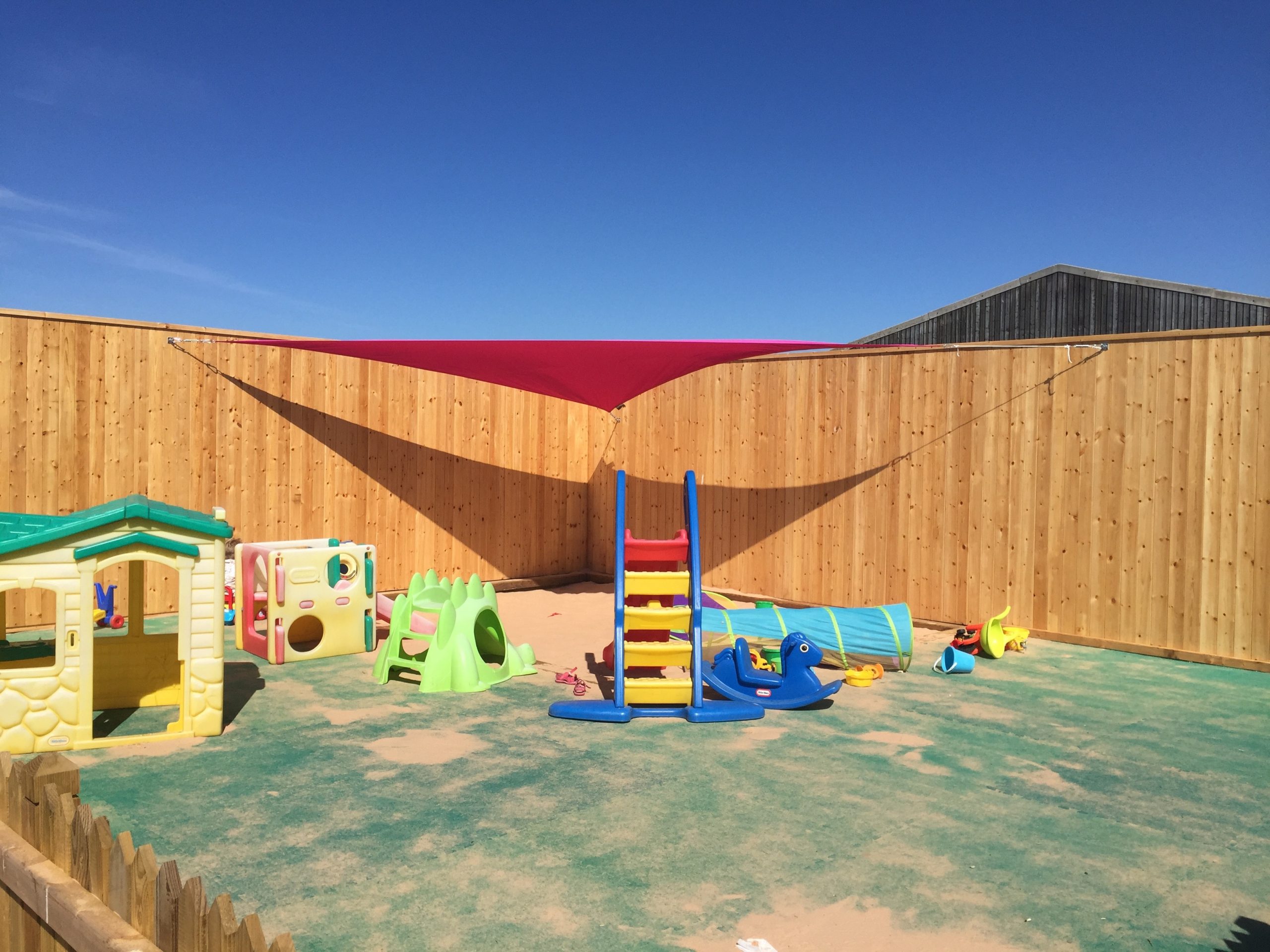 Ferneleys outdoor play area for young children