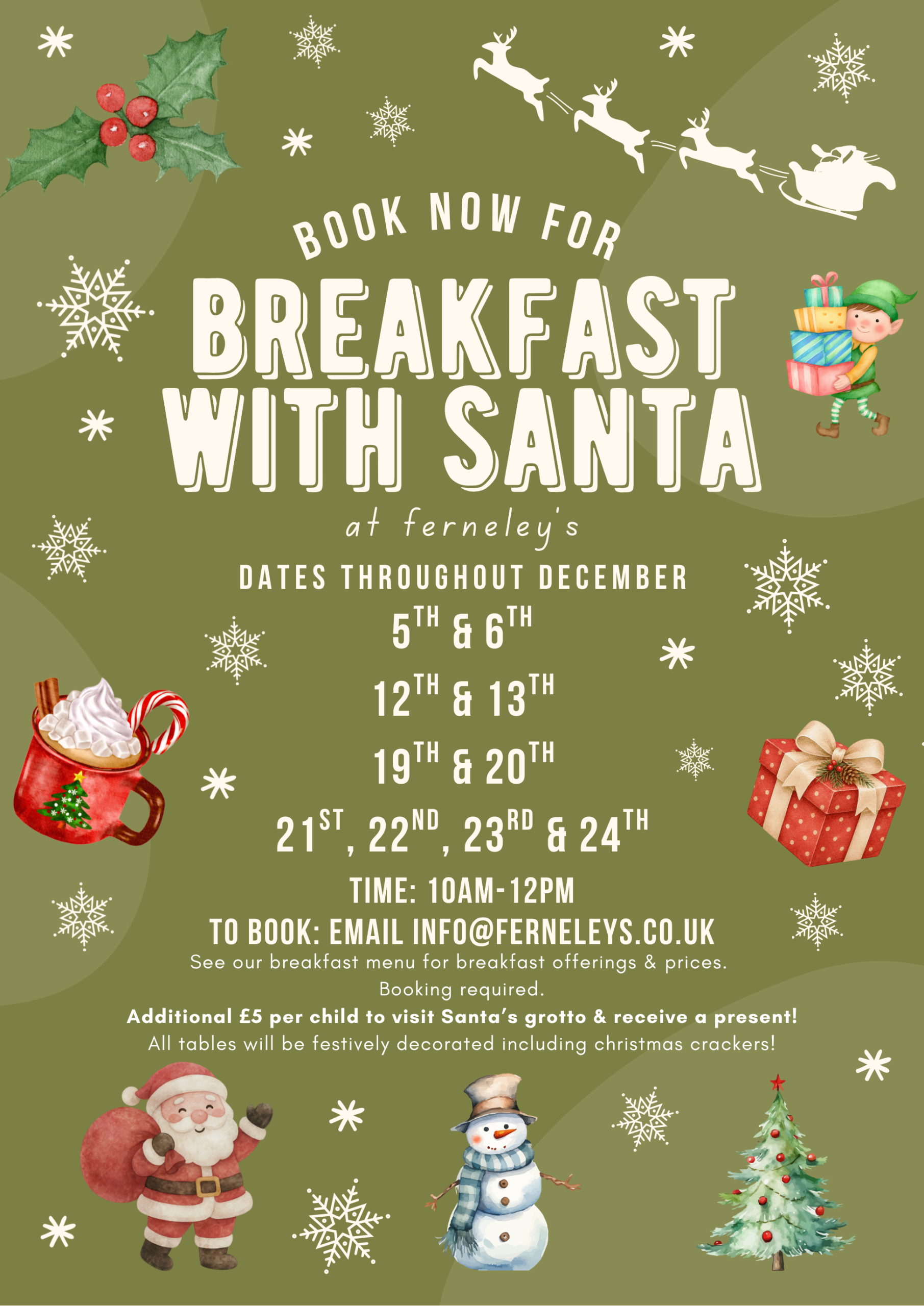 Breakfast with Santa 2026